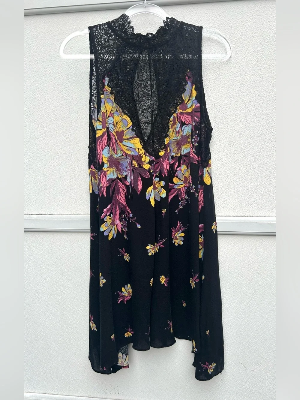 Intimately Free People Mini Slip Dress Women S Floral Lace Whimsygoth Fairy